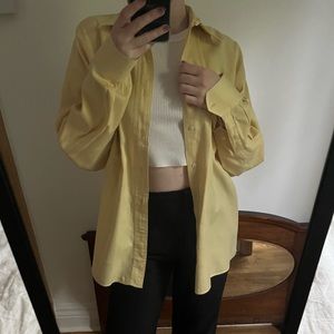 Vintage Christian Dior button up pastel dress shirt